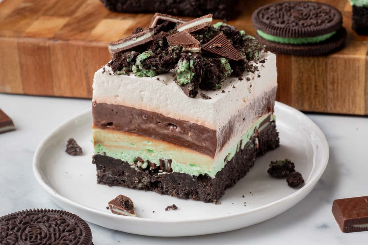Layer No-Bake Chocolate Mint Bars: Your Nostalgic Dream Dessert